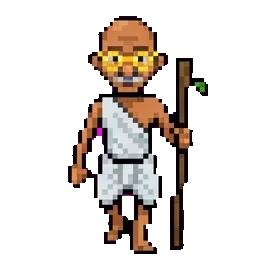 Ghandi sprite