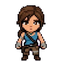 Lara Croft sprite