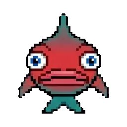 Ugly fish sprite
