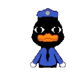 Officer Duckman sprite