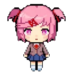Natsuki 2.0 sprite