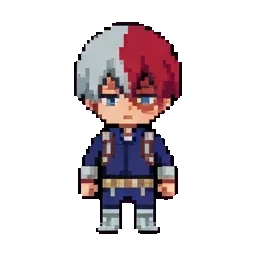 Shoto todoroki sprite
