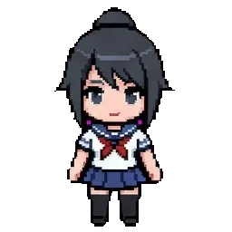 Ayano Aishi sprite