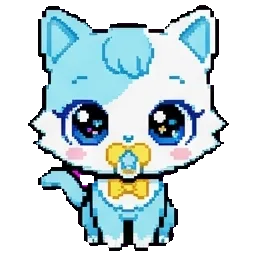 Bluesymeow sprite