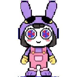 Pomni In A Jax Siut sprite