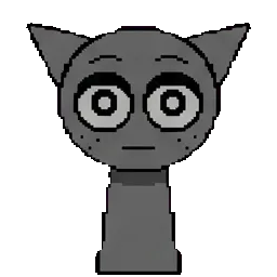 GRAY SPRUNKI sprite