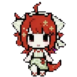 Random Cute Red Girl sprite