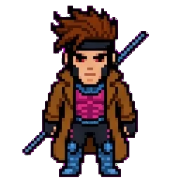 Remy “Gambit” Lebeau sprite