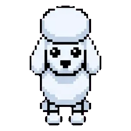 Poodle sprite