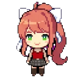 Monika sprite
