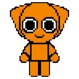 Emoji Cat Baby Orange sprite