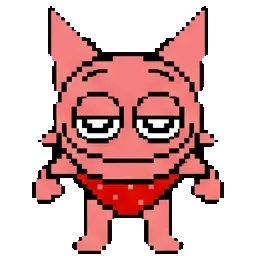 Gatini Flexini sprite