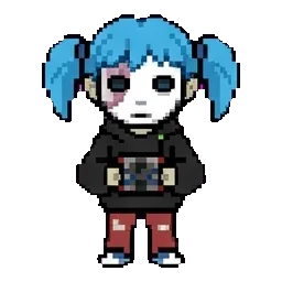Sally face sprite