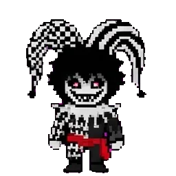 Black jester sprite