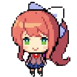 Monika sprite