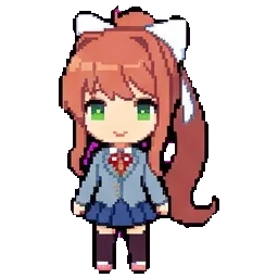 Monika sprite