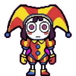 Evil Pomni sprite