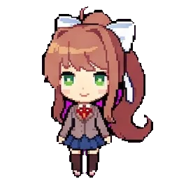 Monika sprite