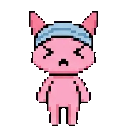 Pink critical sprite