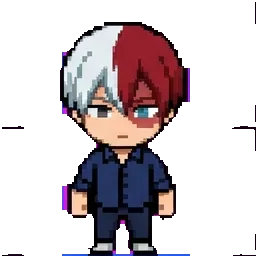 Shoto Todoroki sprite