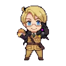 Alfred F. Jones sprite