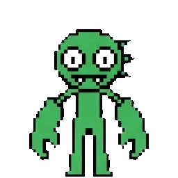 Zombie dinosaur sprite