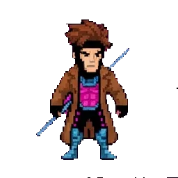 Remy “Gambit” Lebeau sprite