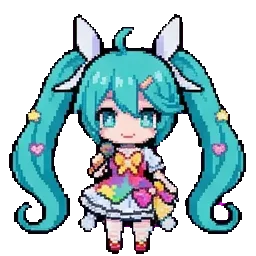 Imaginary Love Story Miku sprite