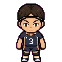 Azumane Asahi sprite