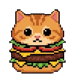 Gato Hamburguesa sprite