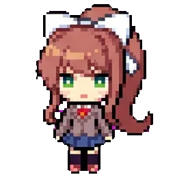 Monika sprite
