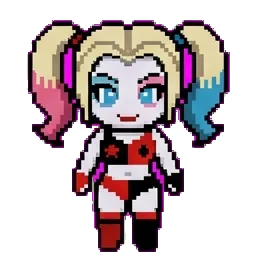 Harley quinn sprite