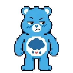 Grumpy Bear The Care Bear sprite
