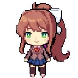 Monika sprite