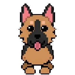 German Shepherd sprite