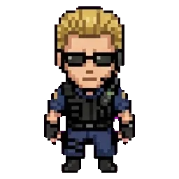 Albert Wesker sprite