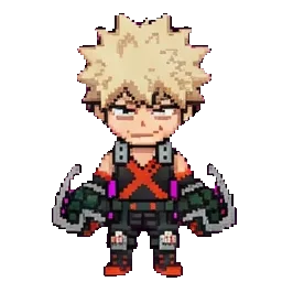 Katsuki Bakugou sprite