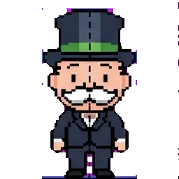 Monopoly man sprite