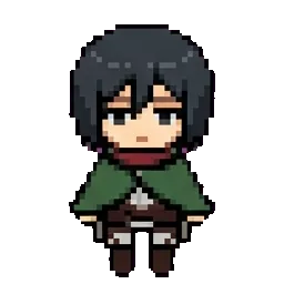Mikasa Ackerman sprite