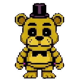 Golden Freddy sprite