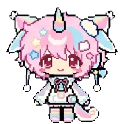 Rainbow kit sprite