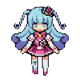Волшебная девочка sprite