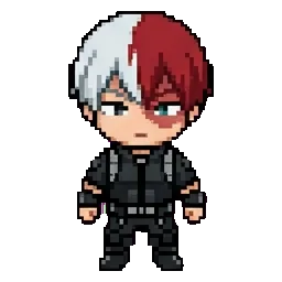 Shoto Todoroki sprite