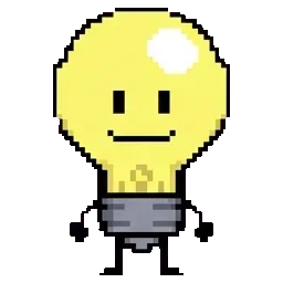Light bulb sprite