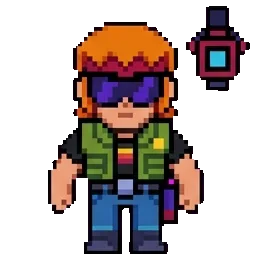 Buster sprite