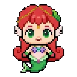 Mermaid Ping sprite