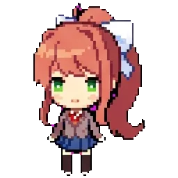 Monika sprite