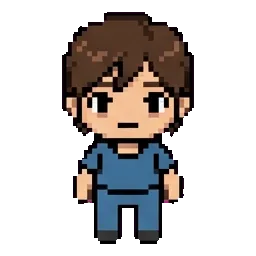 My bass as a human sprite