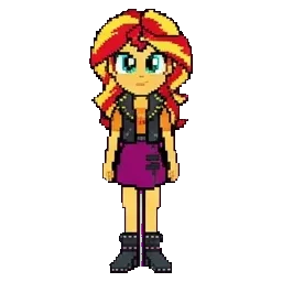 Sunset Shimmer sprite