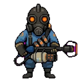 Pyro Bot sprite